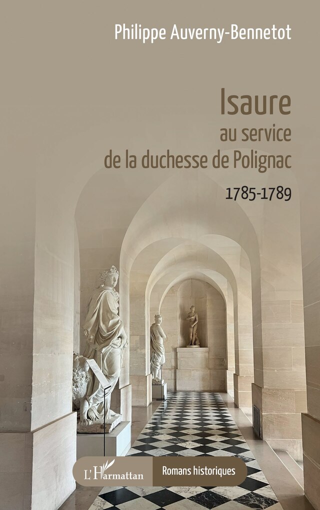 Couverture d'Isaure au service de la duchesse de Polignac